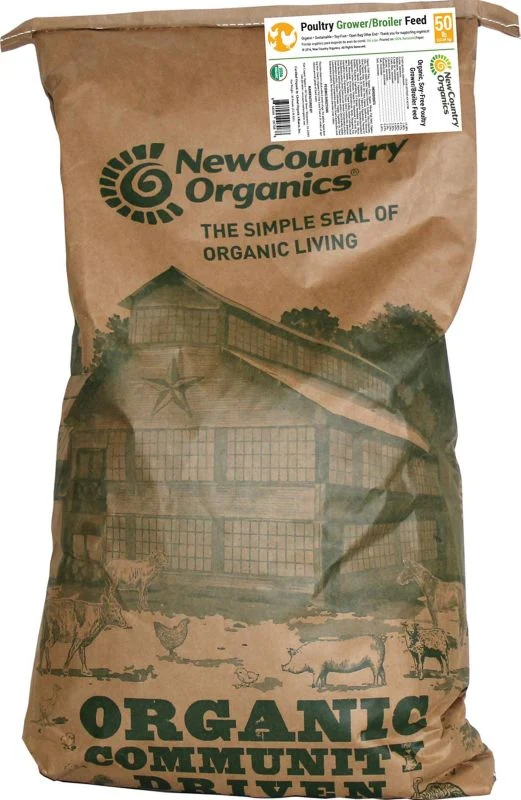 New Ctry Organic Soy Free Grower Broiler 25 Lb.