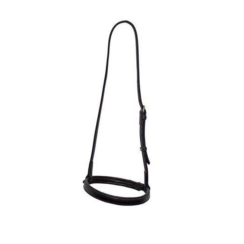 Nunn Finer Cavesson Cob Black/Brass - Image 2