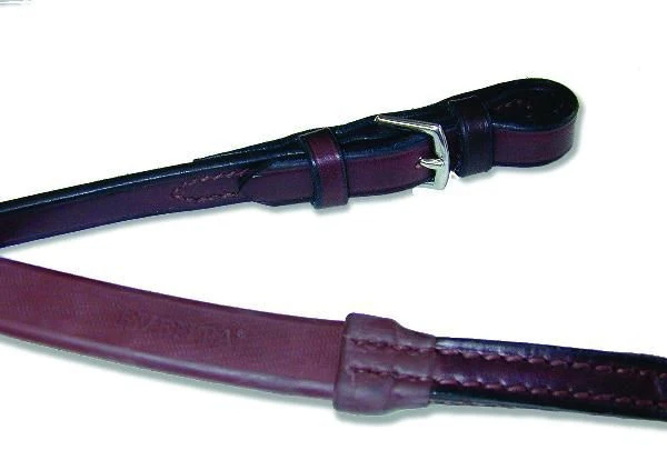 Nunn Finer Eventa Rein 5/8IN x 60IN Blk/Zinc - Image 2