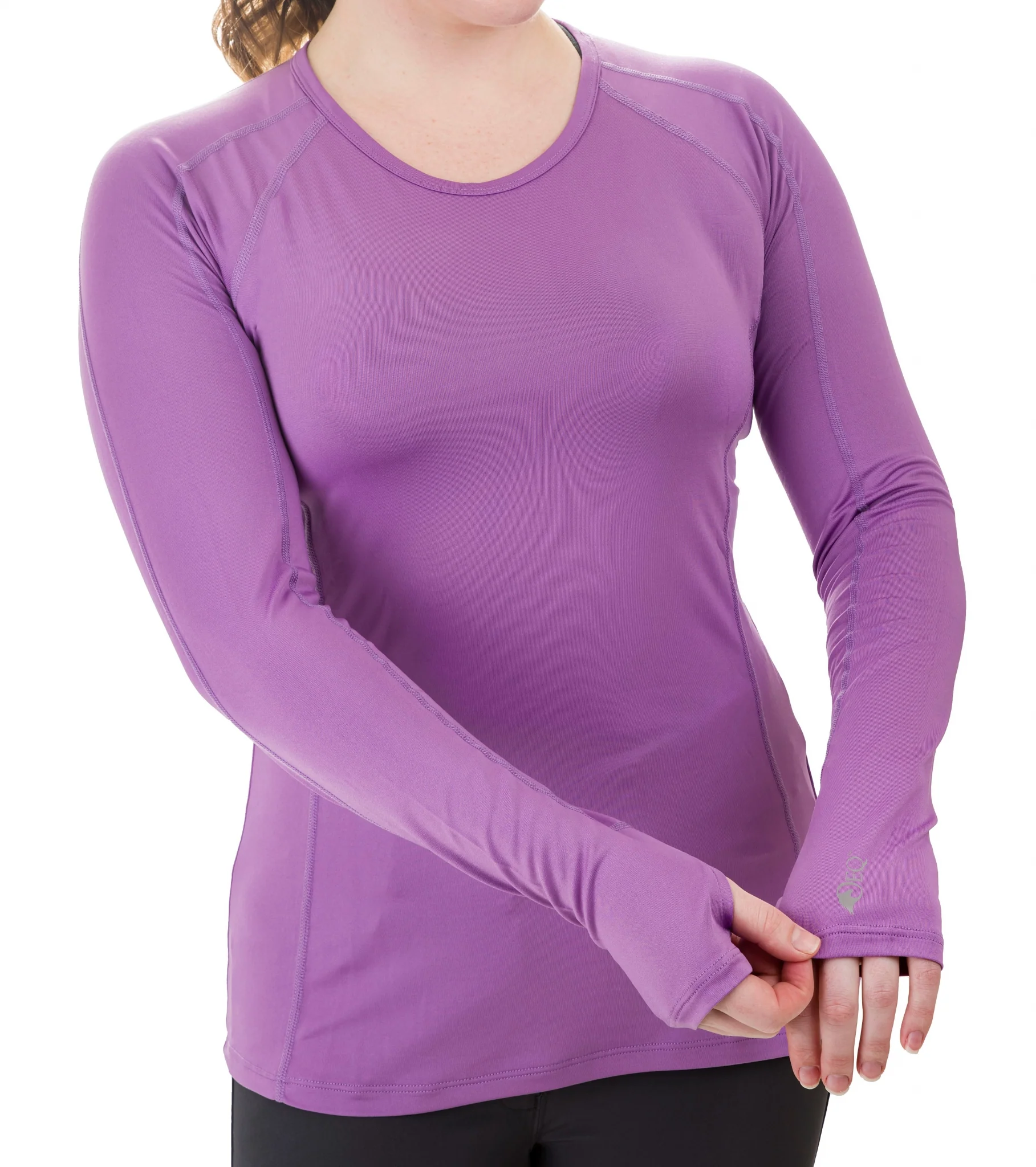 OEQ Ladies Long Sleeve Crew - Image 7