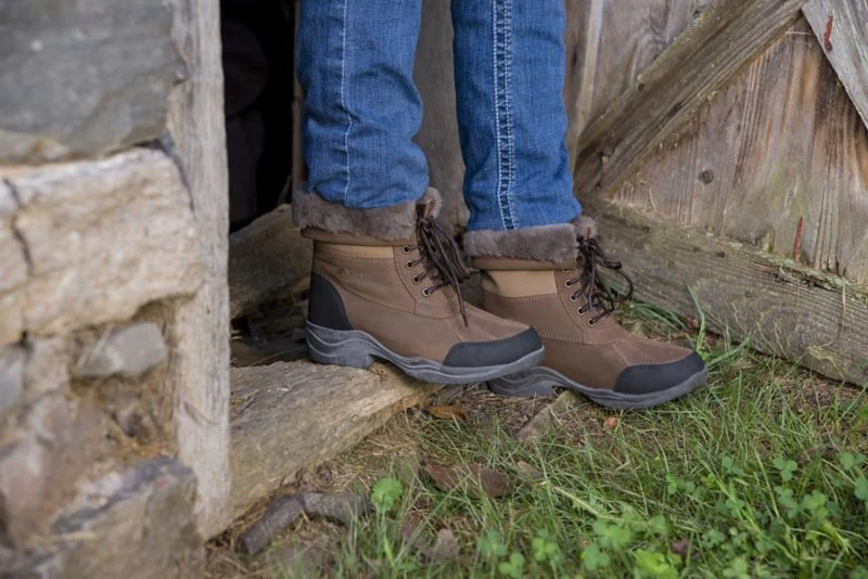 OEQ Ladies Sheepskin Short Boot - Image 7