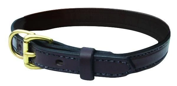 Perris Leather Dog Collar LG 19-23 Black - Image 4