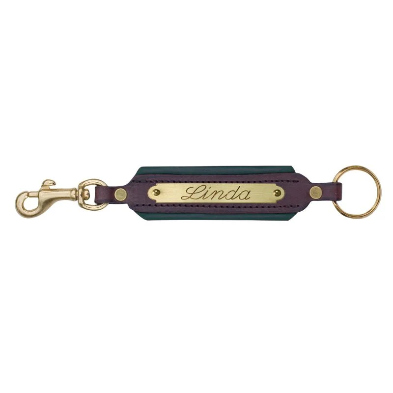Perri's Personalized Padded Leather Keychain - Image 5