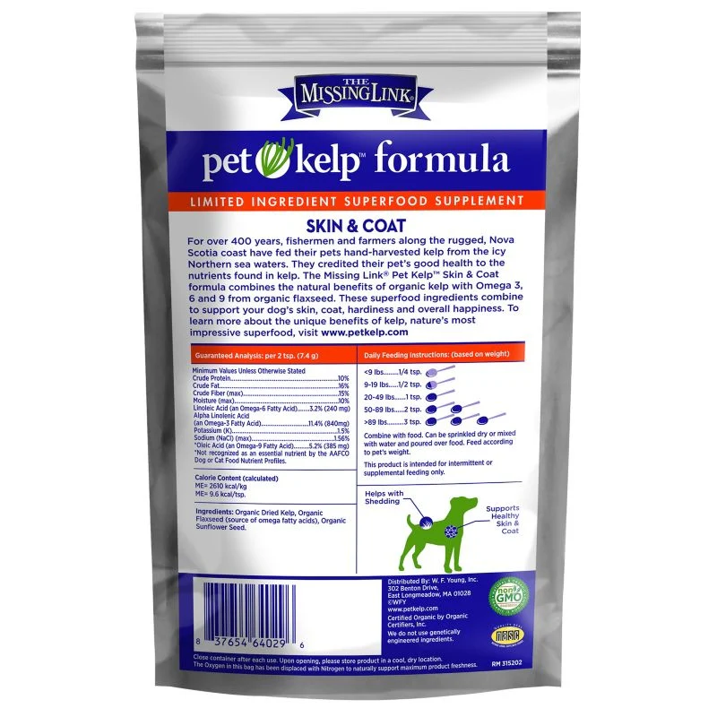 The Missing Link Pet Kelp Skin/Coat Dog Supplement - Image 3