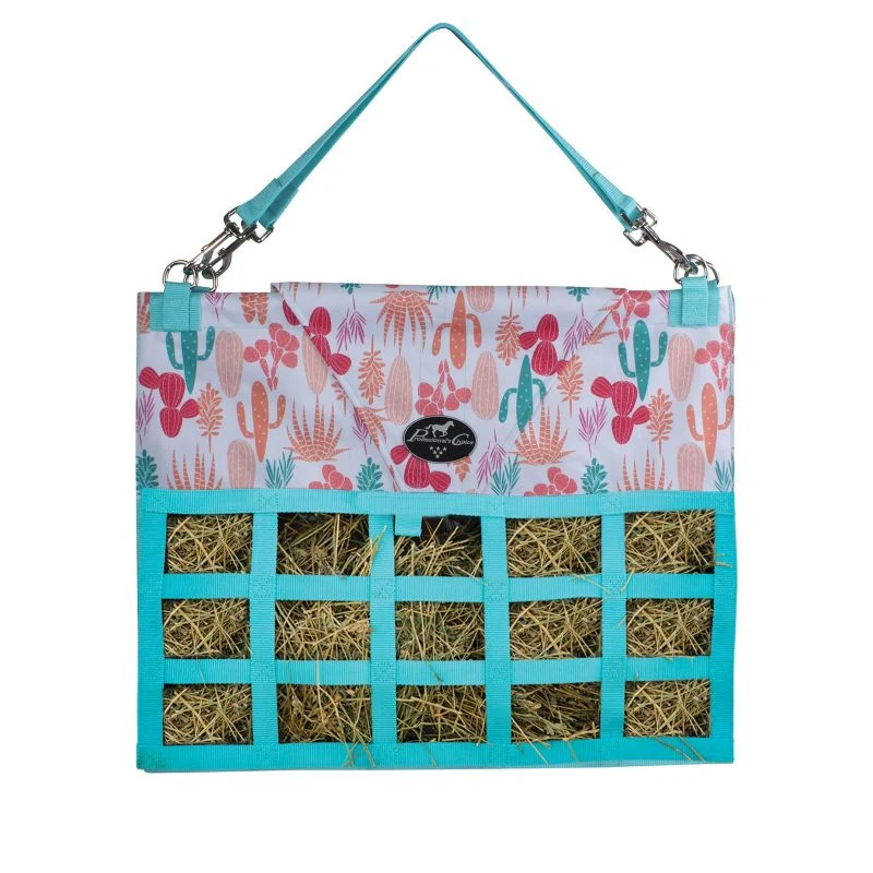 Pro Choice Medium Feed Hay Bag Southwestern Green - Image 3