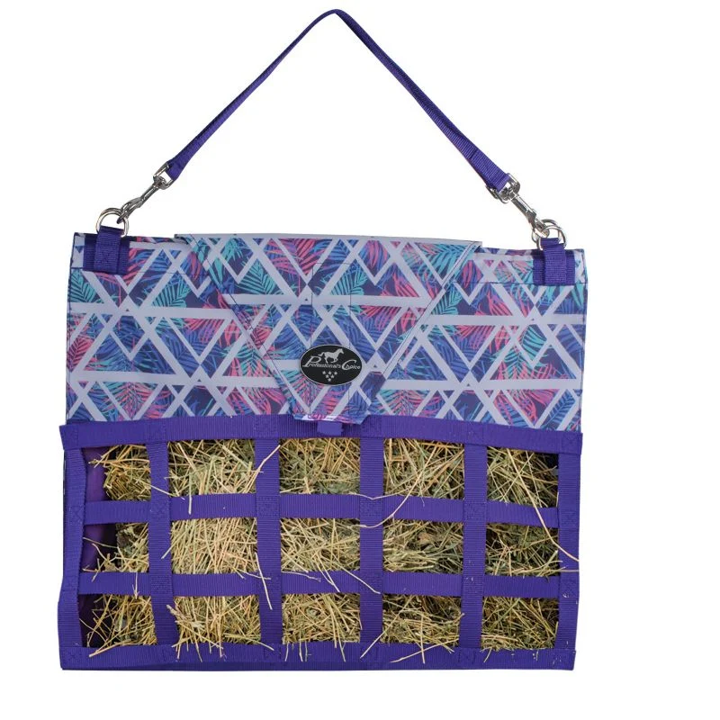 Pro Choice Medium Feed Hay Bag Southwestern Green - Image 4