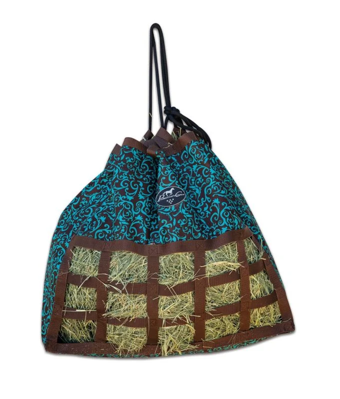 Pro Choice Scratchless Hay Bag Flower/Neon - Image 3