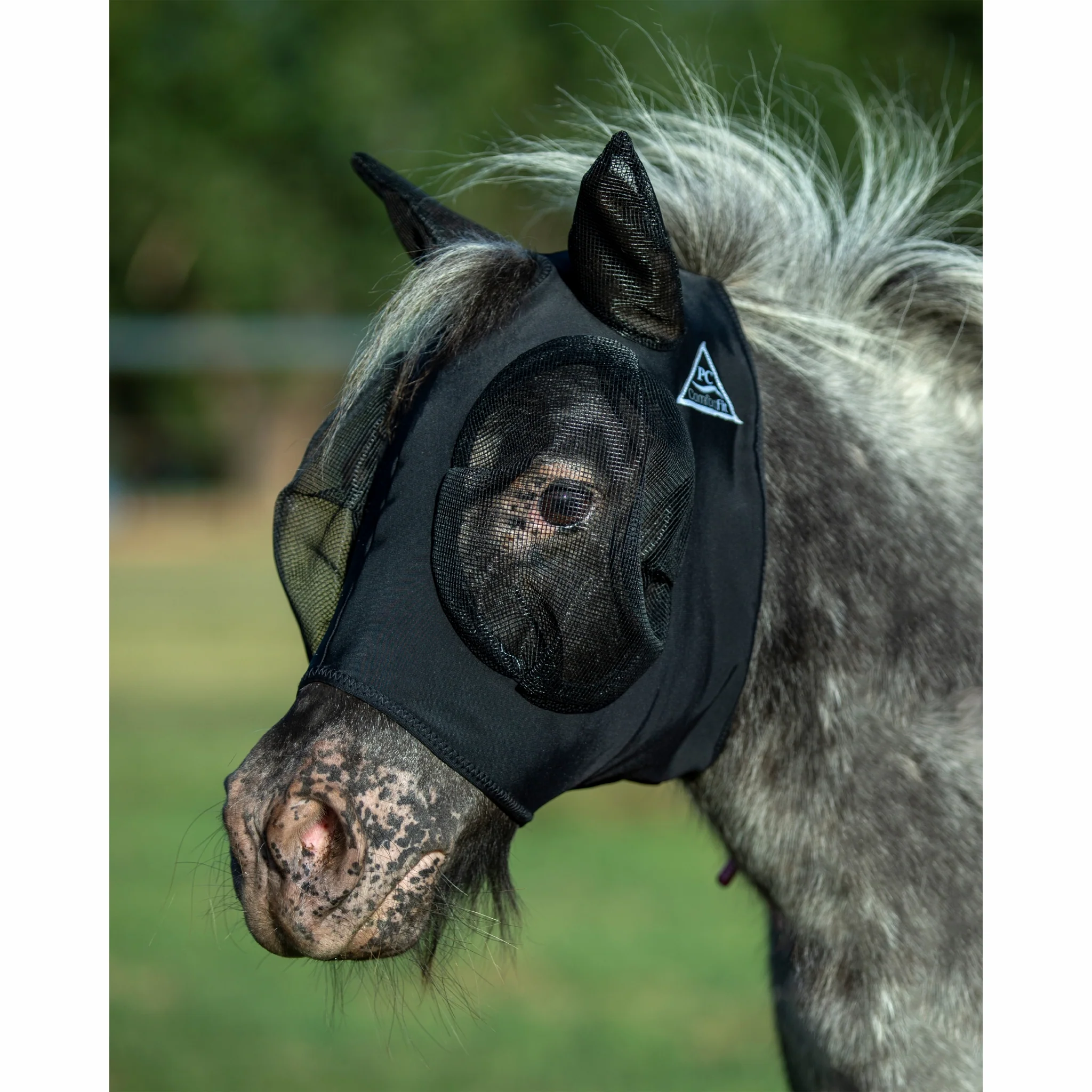 Professionals Choice ComfortFit Fly Mask Solid - Image 9