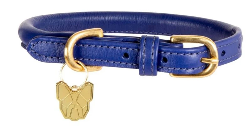 Digby Fox Rolled Leather Dog Collar - Image 12
