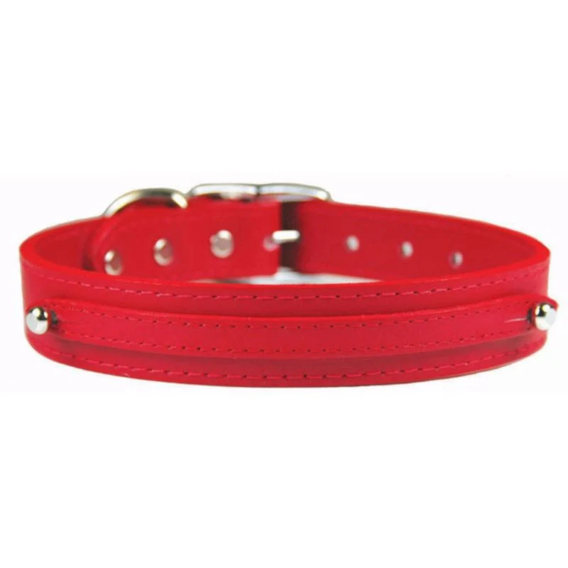 Signature Leather Slider Dog Collar - Image 6