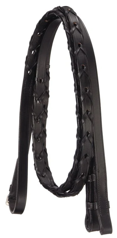 Silver Fox Laced Reins