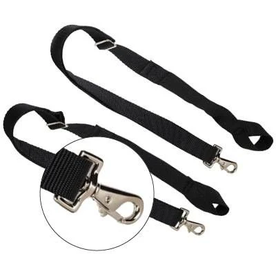 Super Hug Replacement Leg Straps Pair Black