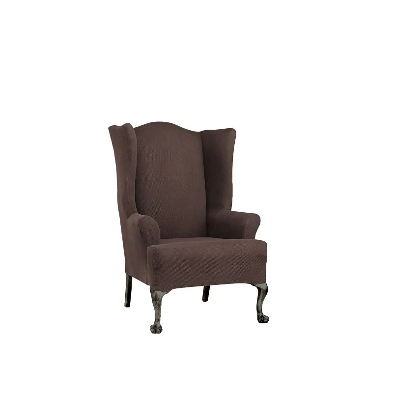 Sure Fit Stretch Wing Chair Slipcover - Image 3