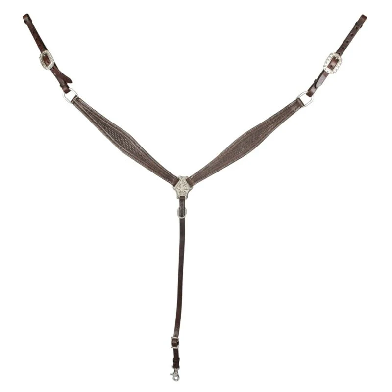 Tabelo Basket Tooled Flared Breast Collar - Image 2