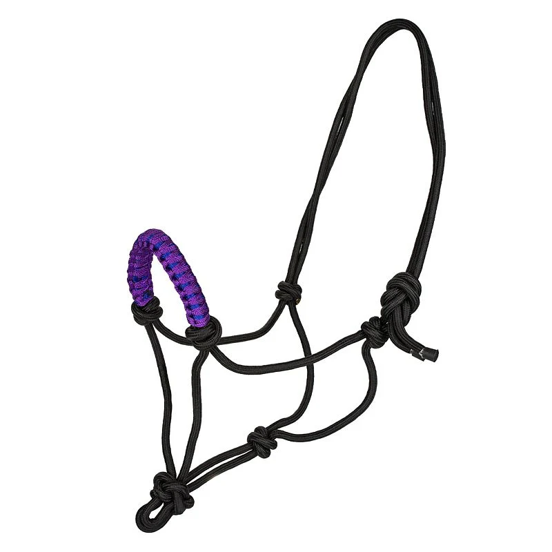 Tabelo Rope Halter with Braided Noseband - Image 8