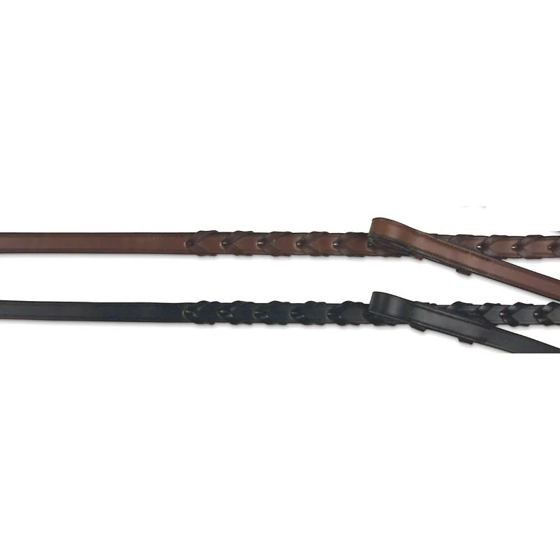 Toklat Passport Laced Reins 5/8 Mahogany - Image 2