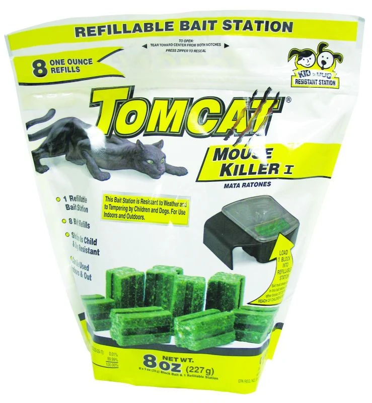 Tomcat Refillable Mouse Killer 8oz