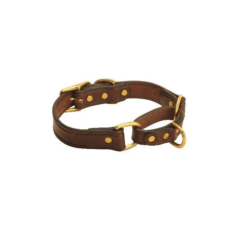 Tory Lthr Martingale Lthr Dog Collar 16In Hav - Image 5