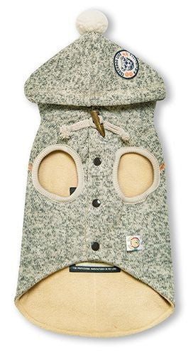 Touchdog Hippie Dog Hooded Sweater - Image 4