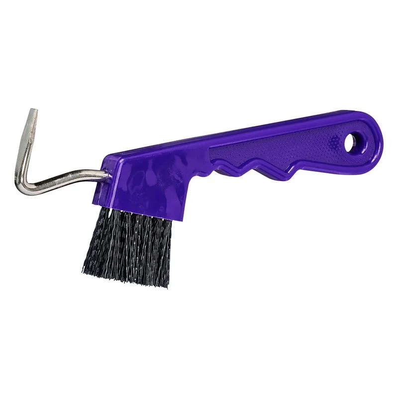Tough1 Easy Grip Hoof Pick Brush Combo