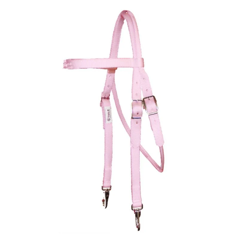 Triple E Nylon Trail Browband Headstall - Image 4
