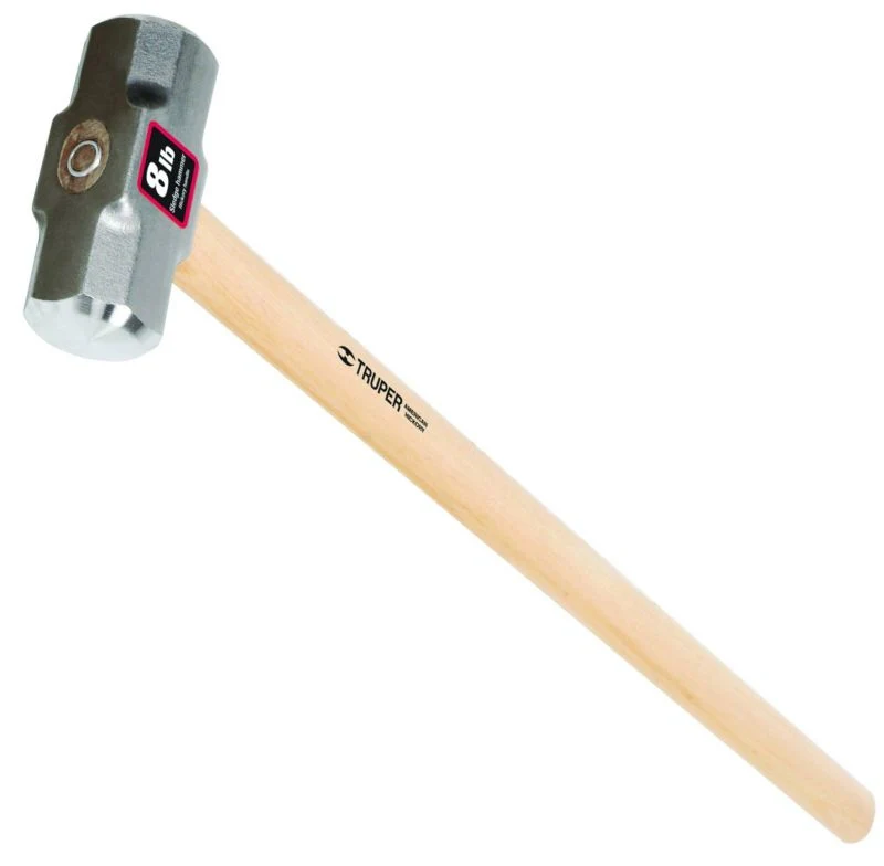 Truper 8 lbs Sledge Hammer Wood Handle - Image 2