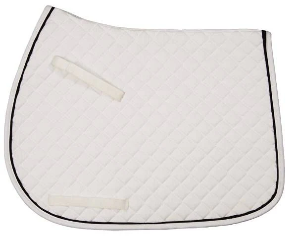 TuffRider Basic All Purpose Saddle Pad with Piping