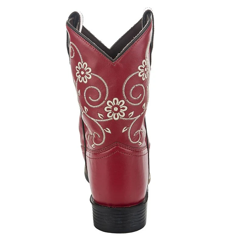 TuffRider Childs Floral Swirl Sq Toe Boots - Image 3