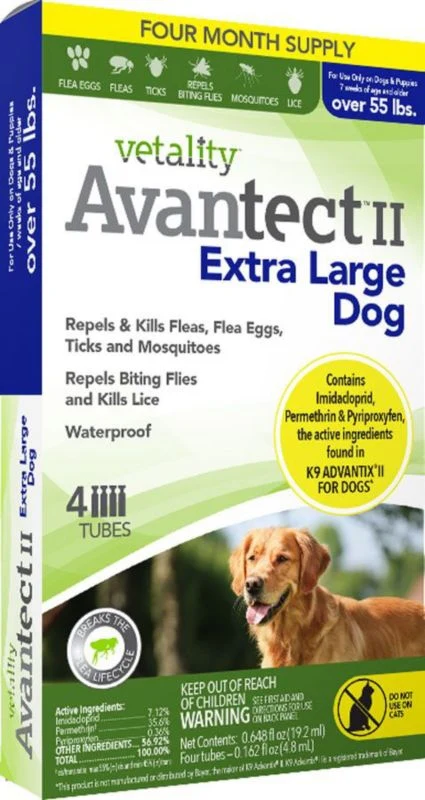 Vetality Avantect Ii For Dogs SM 4-10lb - Image 4
