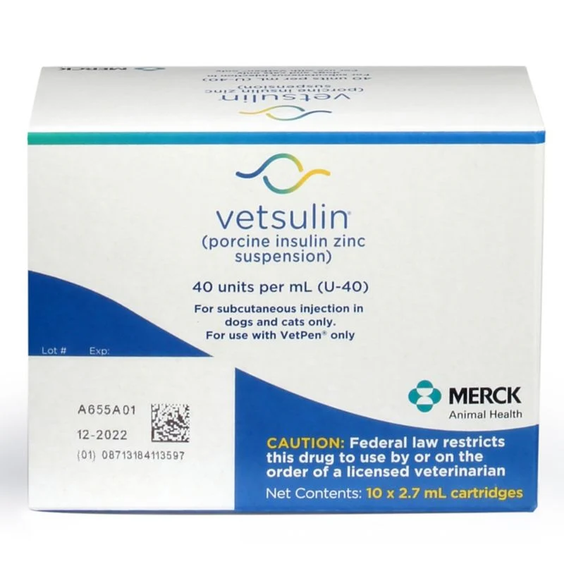 Vetsulin U-40 Vetpen 2.7ml Cartridge - 10 Pack - Image 4