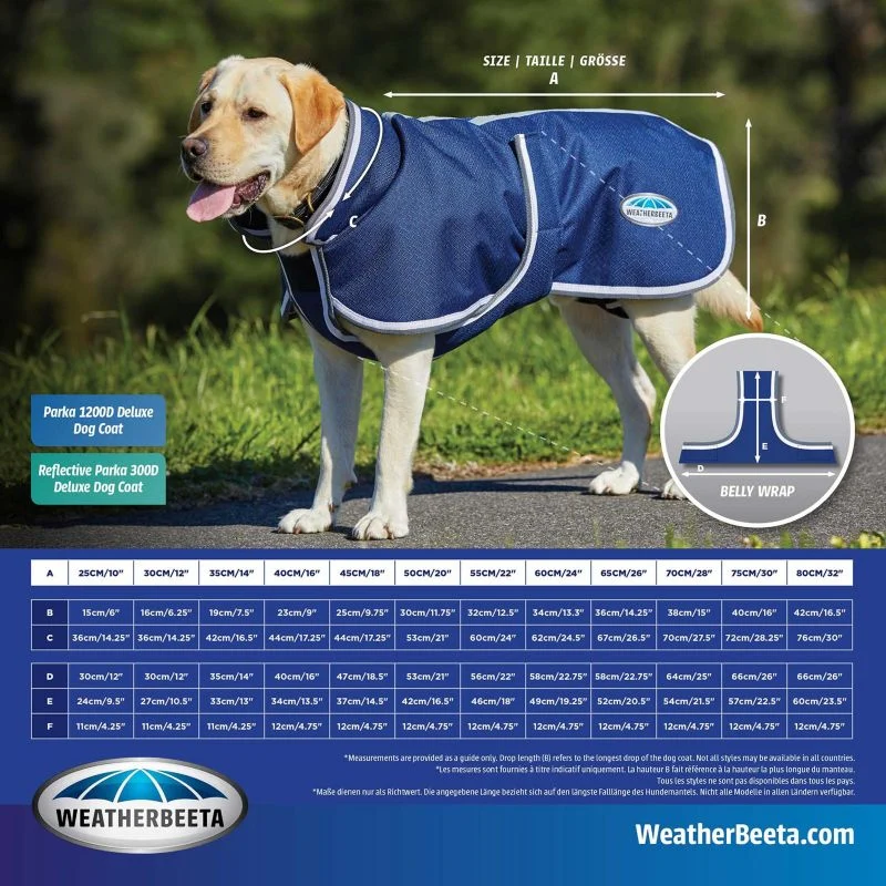 WeatherBeeta Reflect Dog Parka 300D Deluxe - Image 7