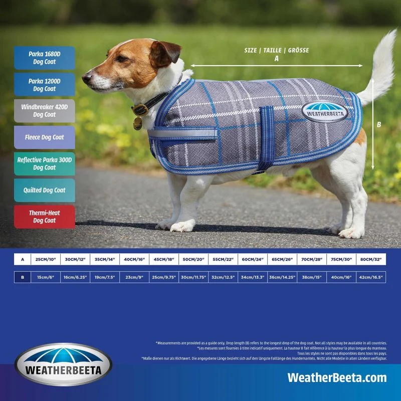 Weatherbeeta Parka 1200D Dog Coat - Image 14