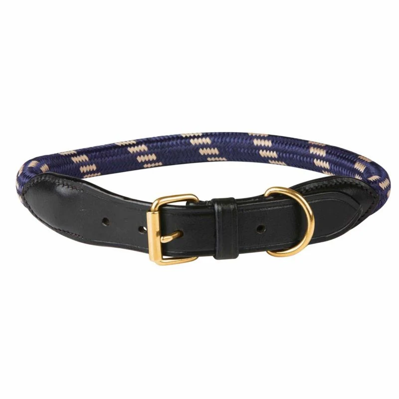 Weatherbeeta Rope Leather Dog Collar - Image 12