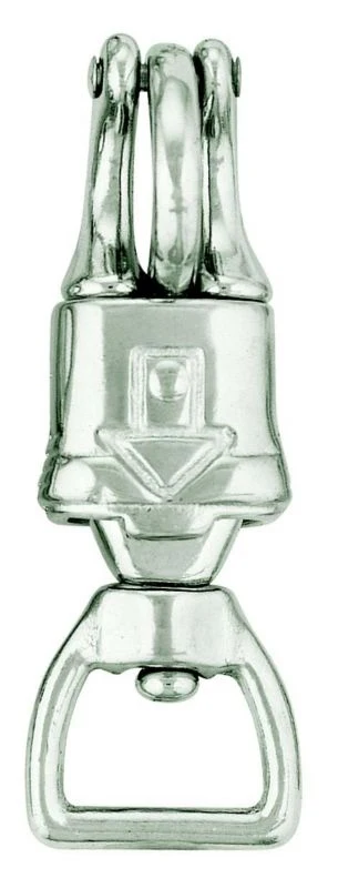 Weaver Leather Panic Snap Nickel Plated