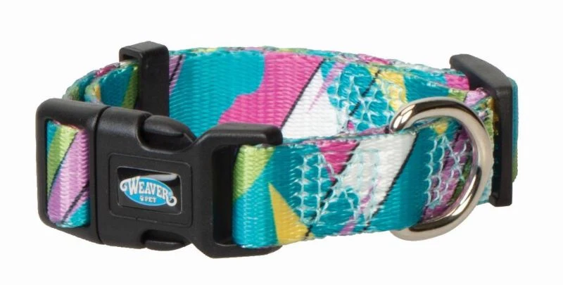 Weaver Patterned Adjust SnapNGo Collar