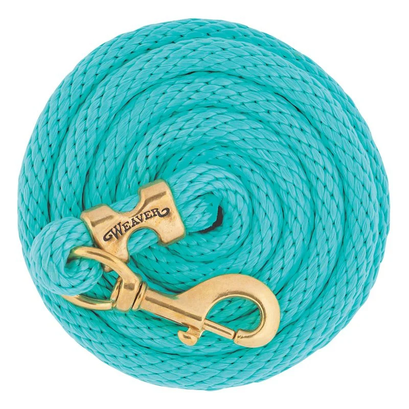 Weaver Poly Lead Rope with Brass Snap 10Ft - Image 22