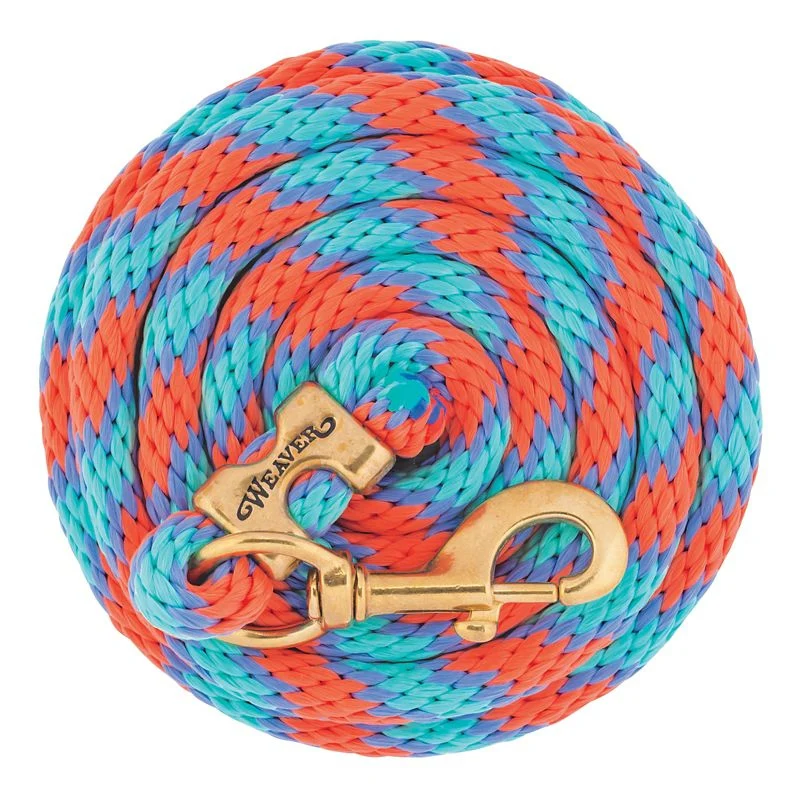 Weaver Poly Lead Rope with Brass Snap 10Ft - Image 23