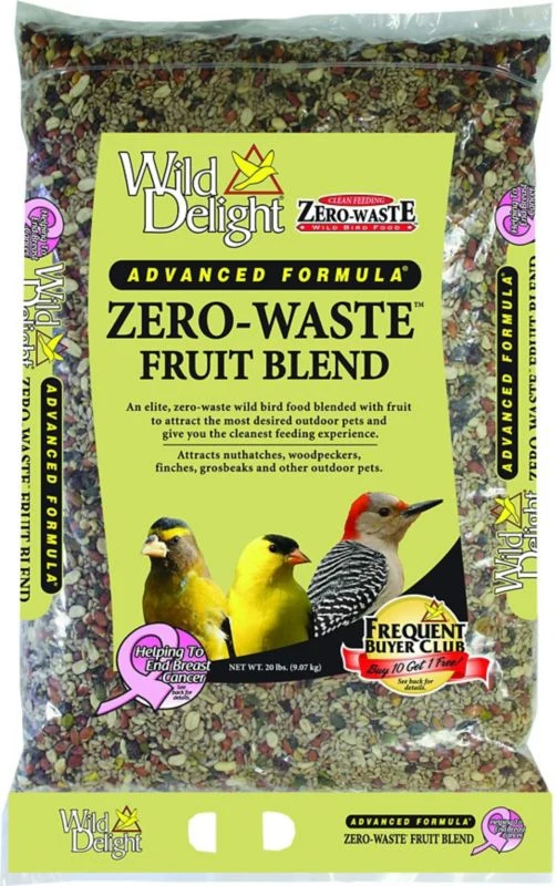 Wild Delight Zero Waste Fruit Blend Bird Food 5lb - Image 2