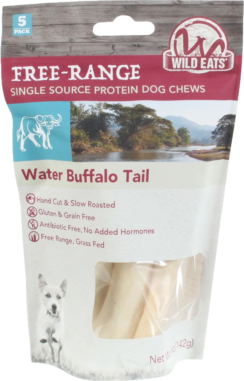 Wild Eats Water Buffalo Tail Dog Chews