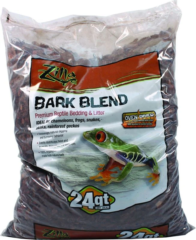 Zilla Bark Blend Reptile Bedding And Litter 8Qt Br - Image 2