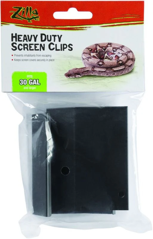 Zilla Heavy Duty Screen Clips 5-29 Gallon Steel - Image 2