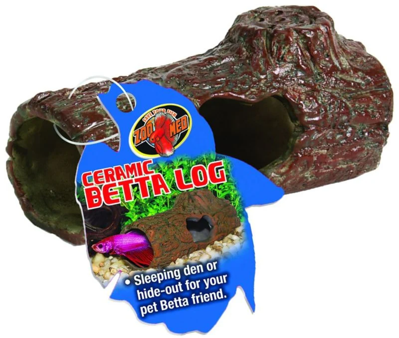 ZooMed Betta Ceramic Log Decoration
